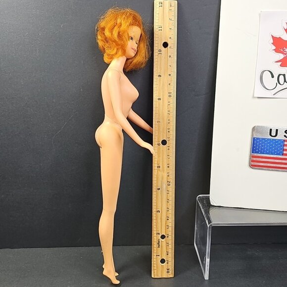 Barbie 1966 Stacey Twist 'n Turn with Lashes & Short Red Hair READ Japan - Picture 13 of 16